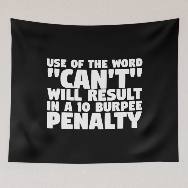 Item preview, 10 Burpee Penalty designed and sold by thingsandthings.