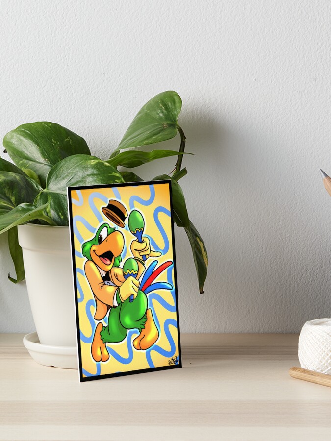 José Carioca Art Board Print for Sale by Moon Devine