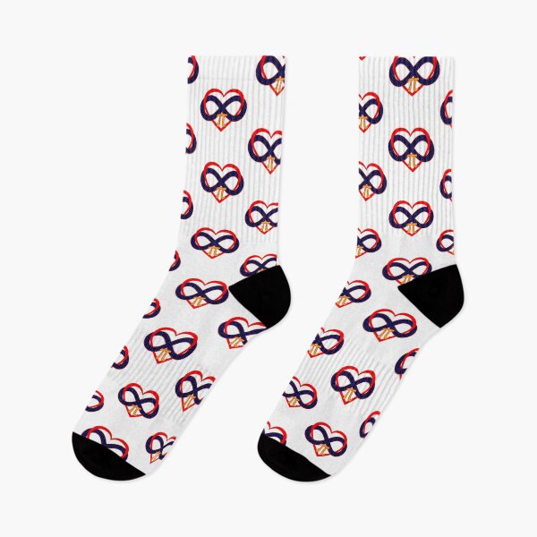 Item preview, Polyamory Infinity Heart Symbol  designed and sold by Minds-Eye.