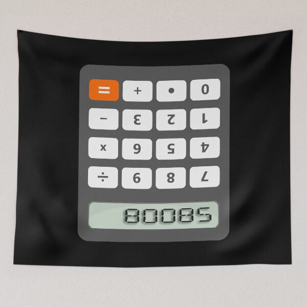 Item preview, Funny calculator 80085 designed and sold by Pranksnbk.