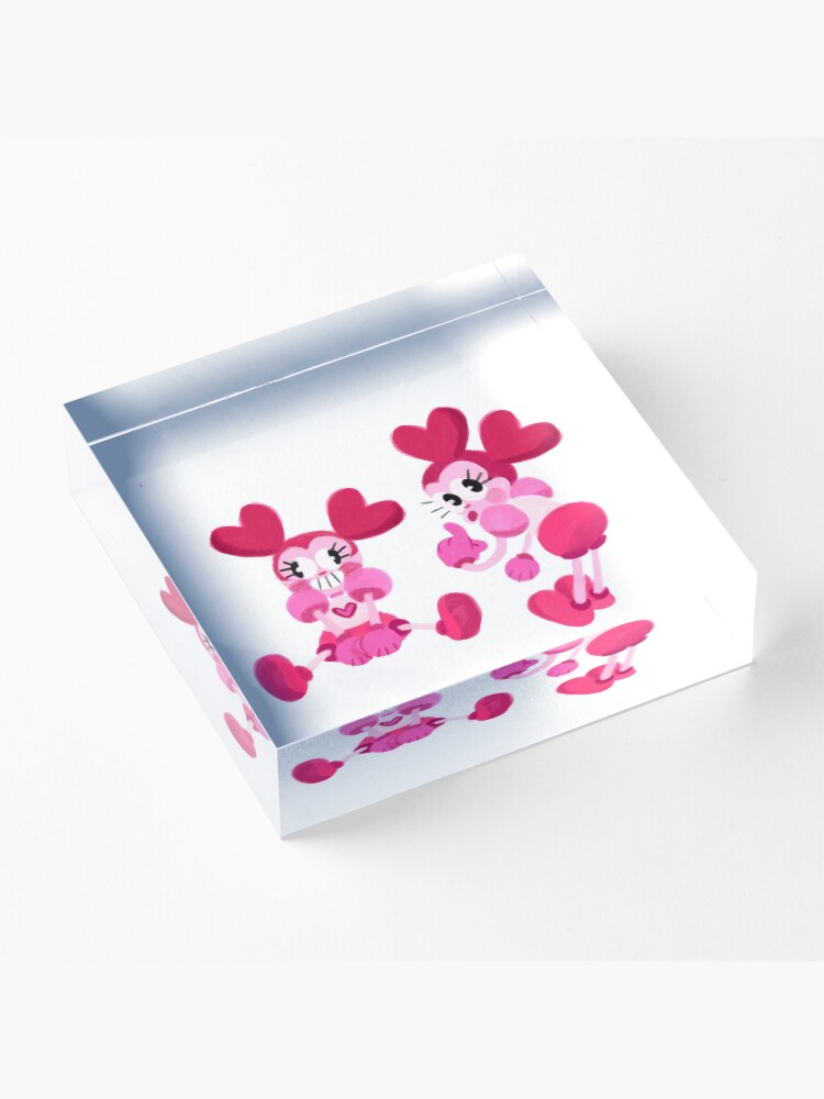 Alternate view of Goofy Spinel Acrylic Block