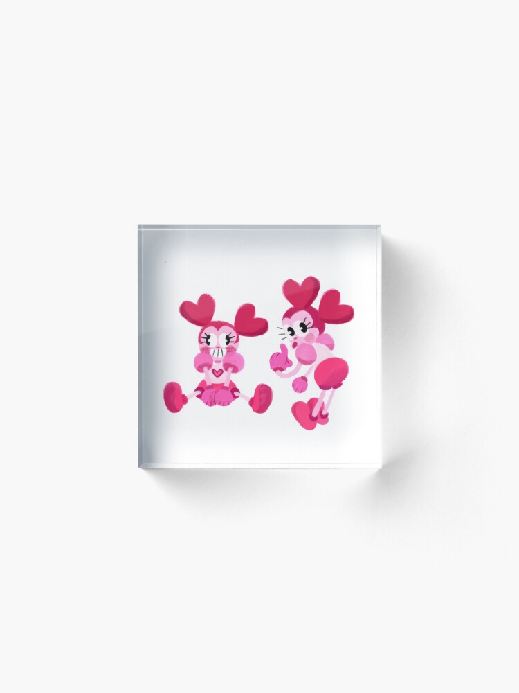 Alternate view of Goofy Spinel Acrylic Block