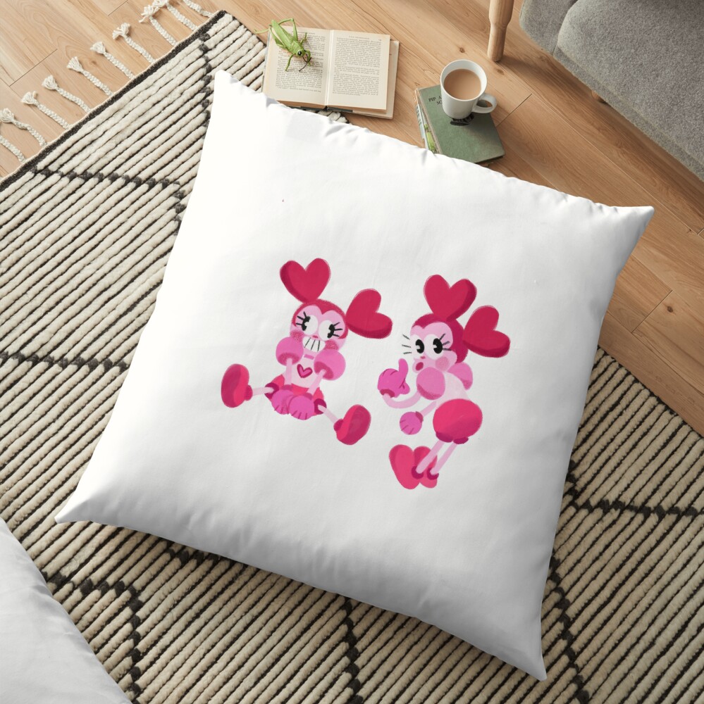 Goofy Spinel Floor Pillow