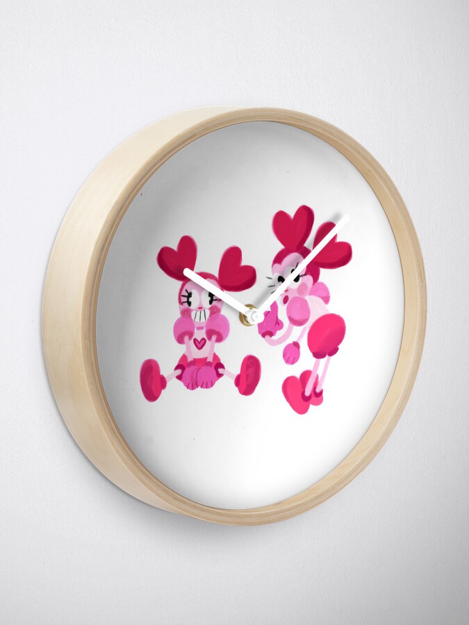 Alternate view of Goofy Spinel Clock