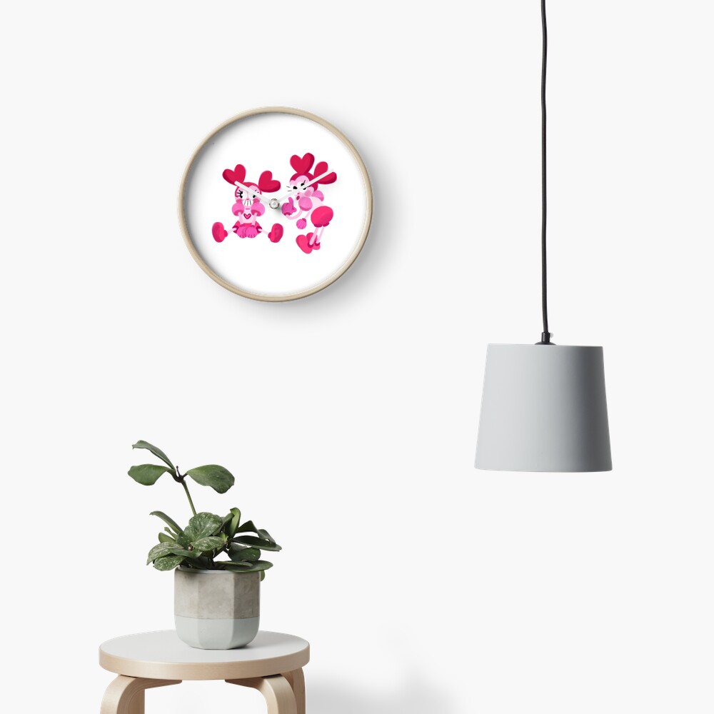 Goofy Spinel Clock