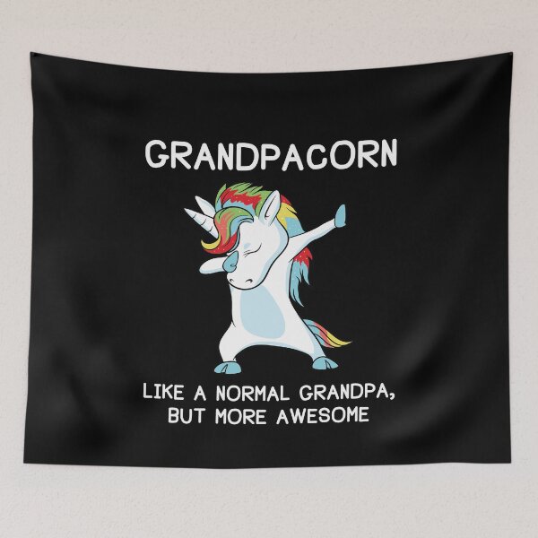 Artikelvorschau, Grandpacorn Grandpa Unicorn entworfen und verkauft von designeclipse.