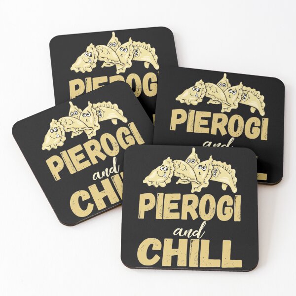 Item preview, Pierogi and Chill Funny Polish Food Lover Saying Gift designed and sold by Maljonic.