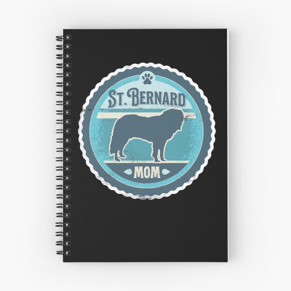 Item preview, St. Bernard Mom - Distressed Saint Bernard Silhouette Design designed and sold by DoggyStyles.