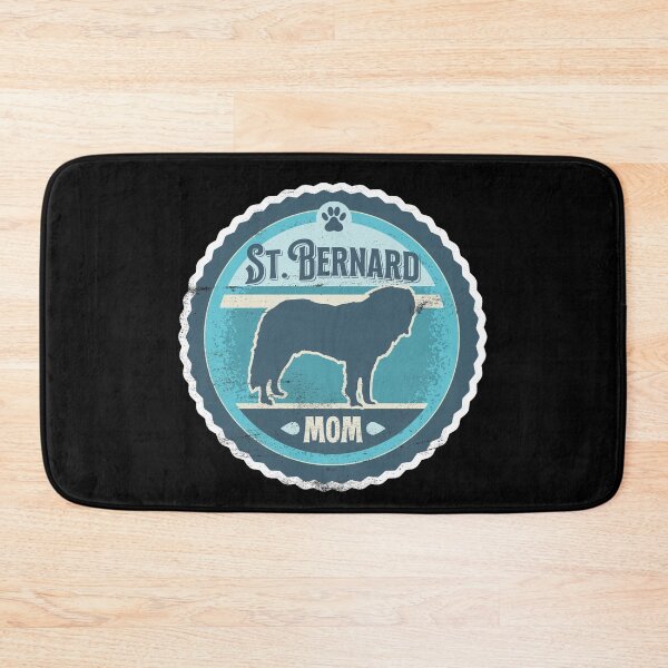 Item preview, St. Bernard Mom - Distressed Saint Bernard Silhouette Design designed and sold by DoggyStyles.