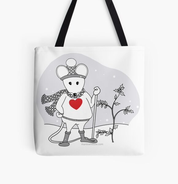 Item preview, MantraMouse® as SnowMouse  designed and sold by Donna Martini.