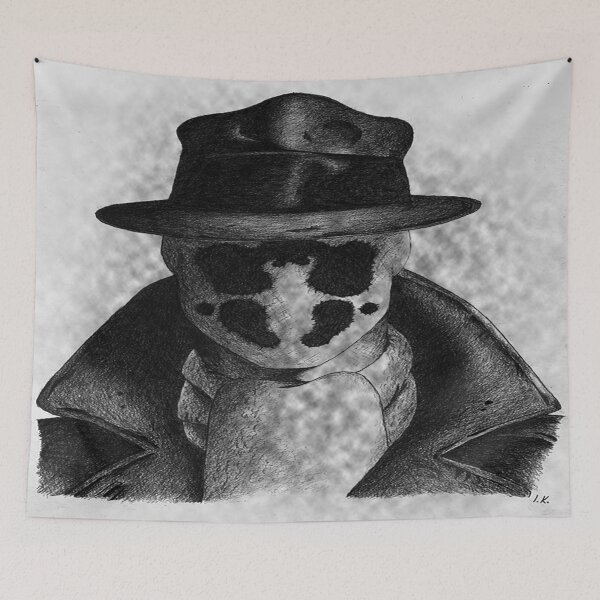 Item preview, Rorschach of Watchmen designed and sold by Antiheros.