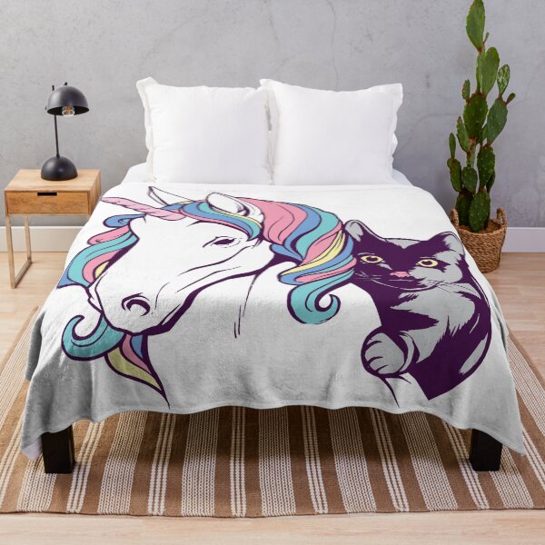 Item preview, Unicorn with cat. designed and sold by emphatic.