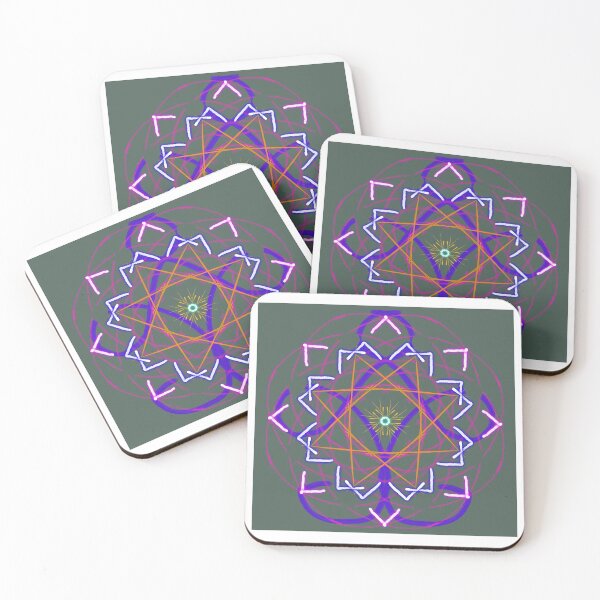Artikelvorschau, Dschungel-Mandala-Kaleidoskop entworfen und verkauft von Chloemcglinchey.