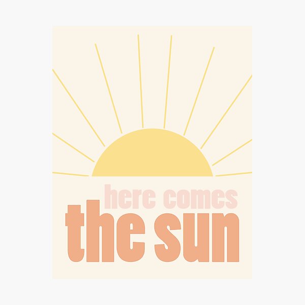 Item preview, Here Comes the Sun 1 designed and sold by gabriellejean.