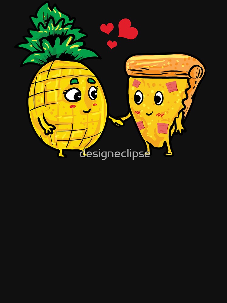 Camiseta esencial for Sale con la obra «Pizza hawaiana de piña» de