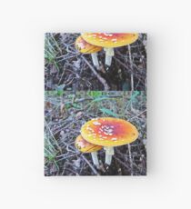 Colorful mushroom Hardcover Journal