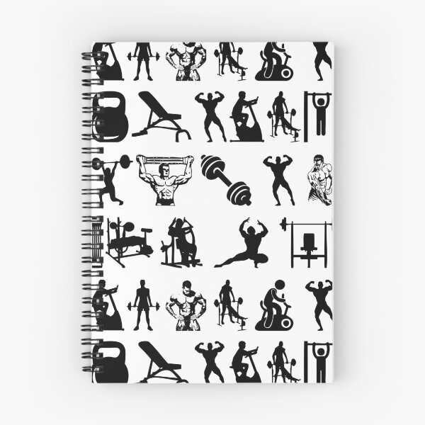 Item preview, Funky gym workout shirt collage designed and sold by Leeloks.