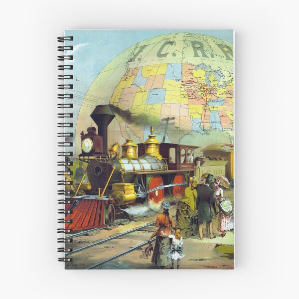 Item preview, Vintage Transcontinental Railroad designed and sold by warishellstore.