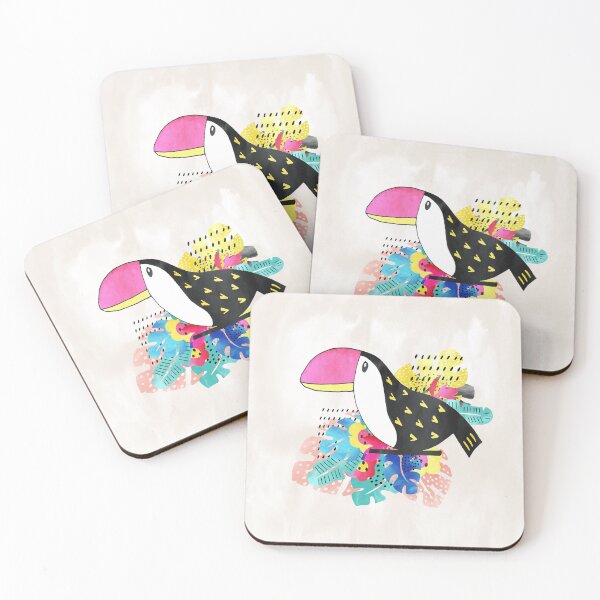 Item preview, Watercolor toucan bird designed and sold by Lidiebug.