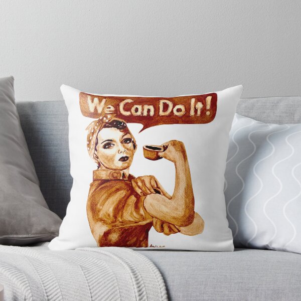 Item preview, Rosie la bebedora de café designed and sold by ArtByAmy.