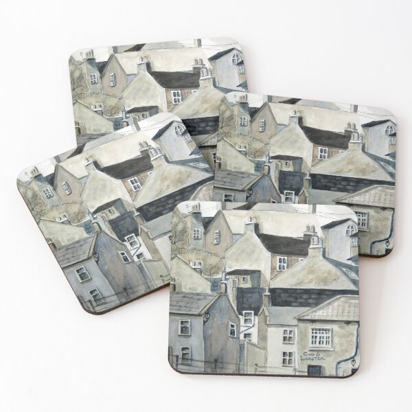 Item preview, The Sea Front, Staithes designed and sold by bevmorgan.