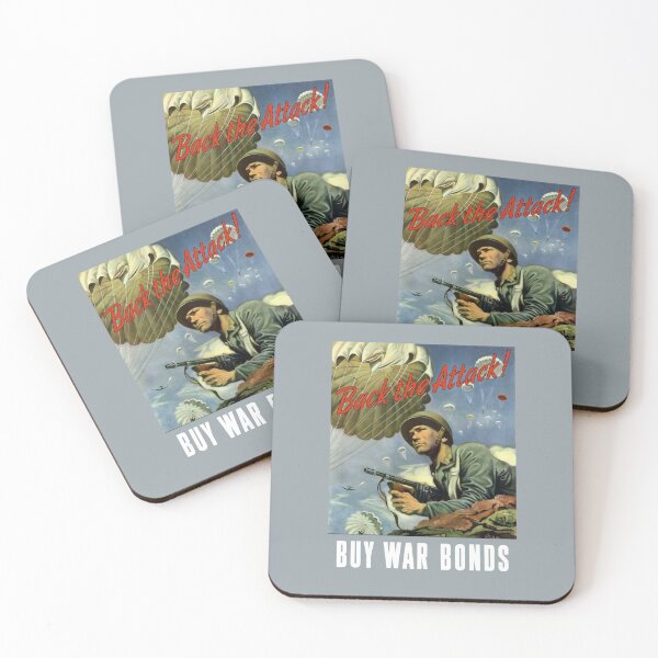 Item preview, Back The Attack -- Buy War Bonds  designed and sold by warishellstore.