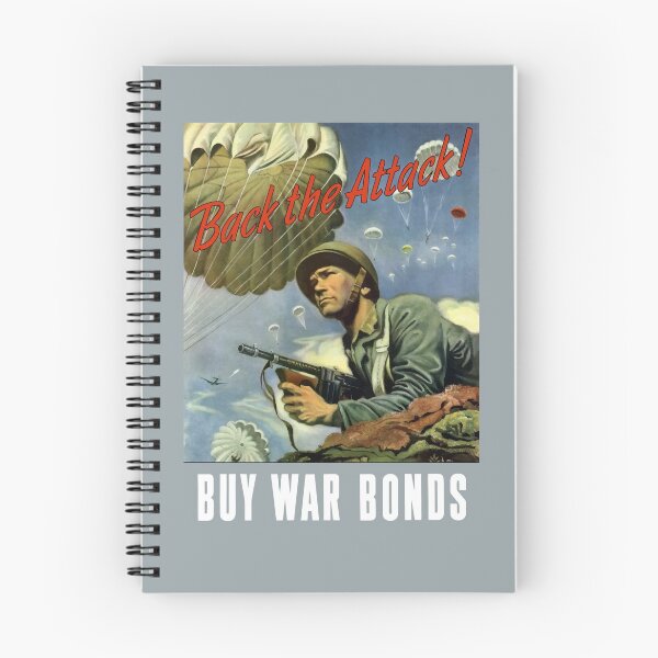 Item preview, Back The Attack -- Buy War Bonds  designed and sold by warishellstore.