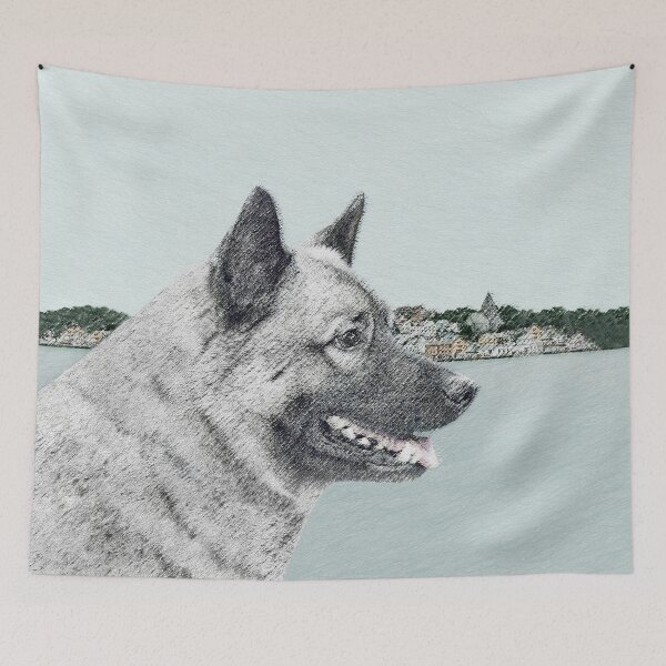 Item preview, Norwegian Elkhound designed and sold by alpendesigns.
