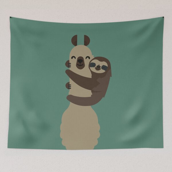 Item preview, Llama and Sloth designed and sold by christopper.