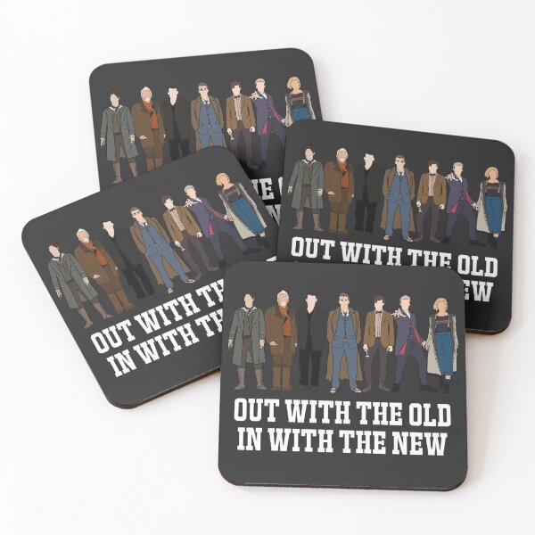 Item preview, New Who Doctor ensemble: Out with the old in with the new (White)  designed and sold by sci-fi-nerd.