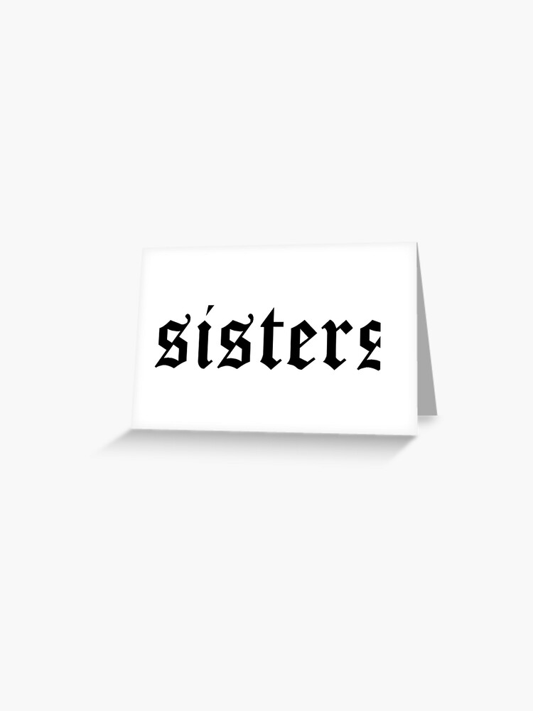 Black Sisters Logo
