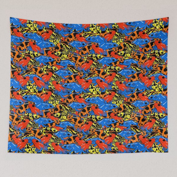 Item preview, colorful poison frogs designed and sold by B0red.