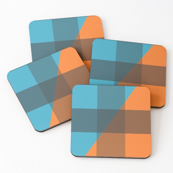 Item preview,  Pattern, blue and orange designed and sold by ZnDigitalPrints.