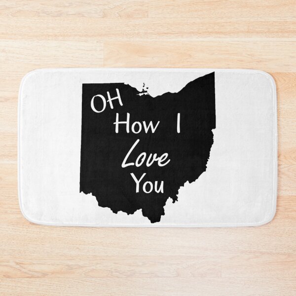 Item preview, Oh How I Love You State of Ohio designed and sold by nerdchild.