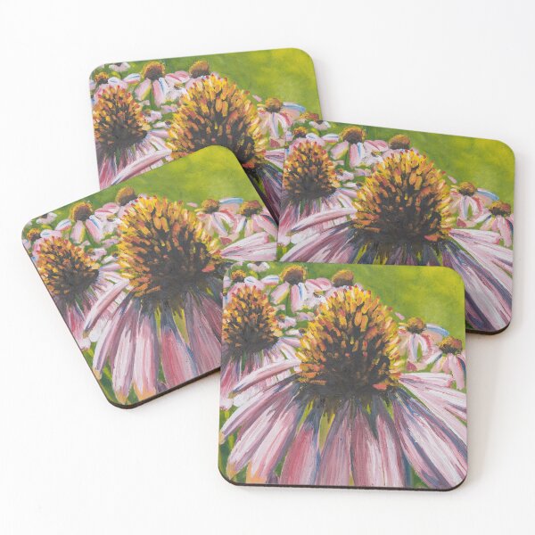 Item preview, Pink Coneflowers designed and sold by Nicole Procter.