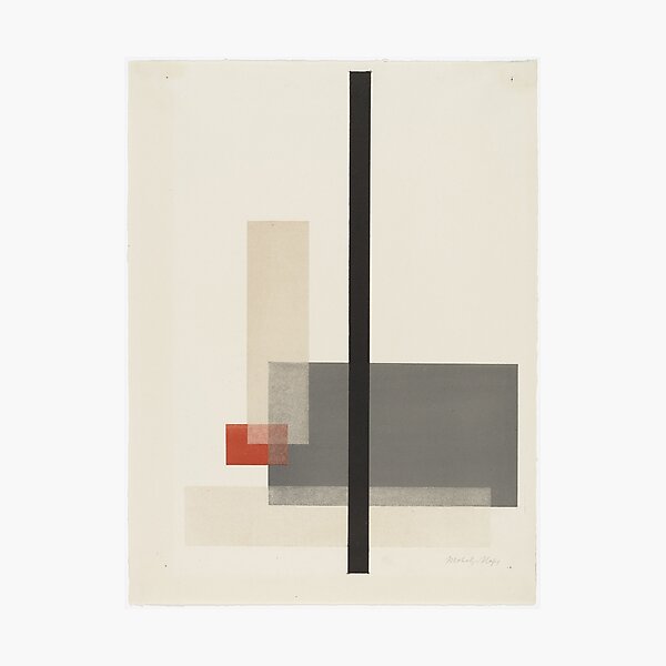 Item preview, HD. Composition from Masters' Portfolio of the Staatliches Bauhaus (1923), by László Moholy-Nagy  designed and sold by LORD  H.D..