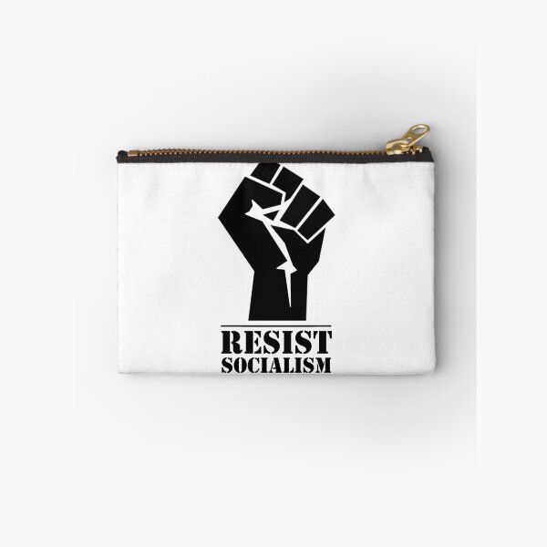 Item preview, Resist Socialism (Black) designed and sold by TheLastStand.
