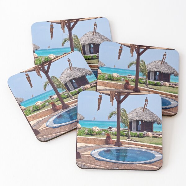 Item preview, Jacuzzi and massage huts in the Caribbean. designed and sold by FER737NG.