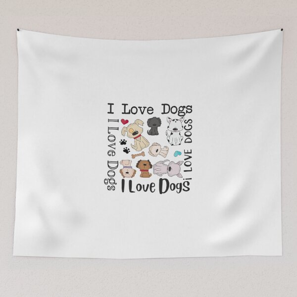 Item preview, I love Dogs designed and sold by Taz-Clothing.