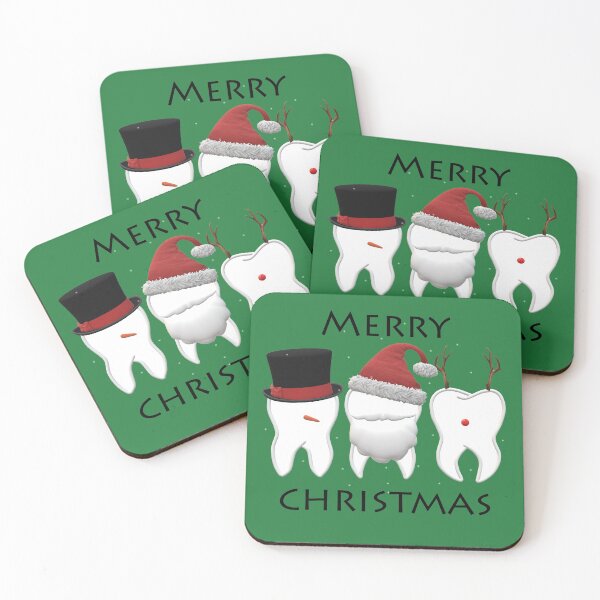 Item preview, Merry Christmas Teeth designed and sold by thehippiehygienist.