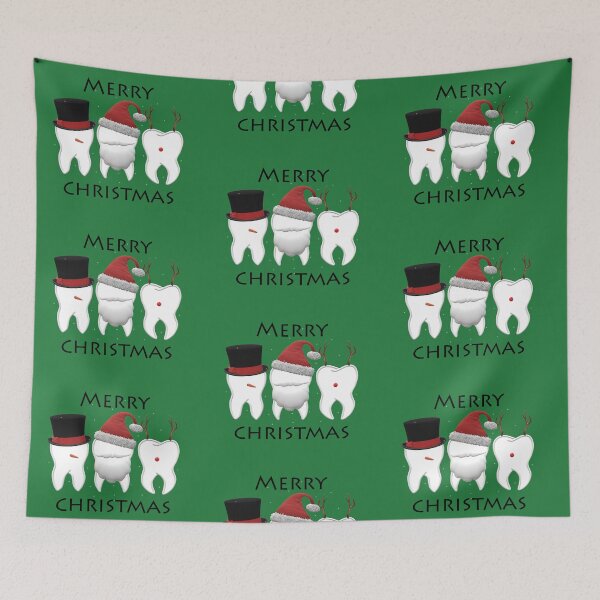 Item preview, Merry Christmas Teeth designed and sold by thehippiehygienist.