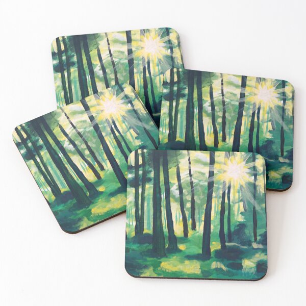 Item preview, Sunlit Forest designed and sold by Nicole Procter.