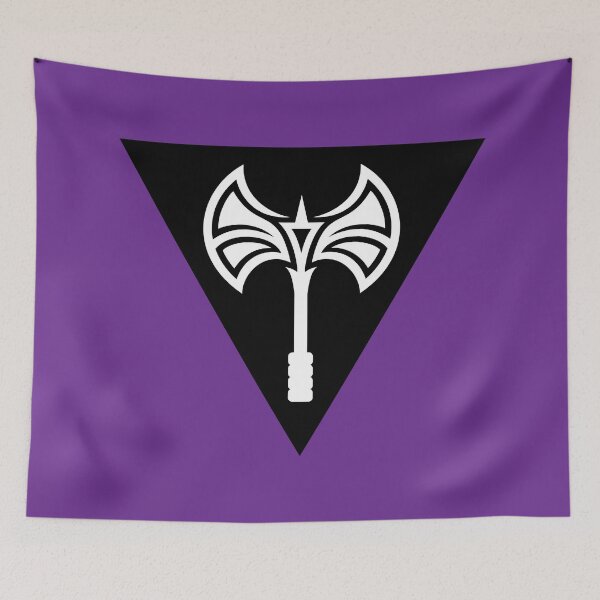 Item preview, Lesbian Flag Stylized Labrys designed and sold by Sapphic Reality.