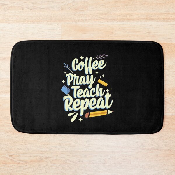 Item preview, Coffee Pray Teach Repeat designed and sold by thingsandthings.