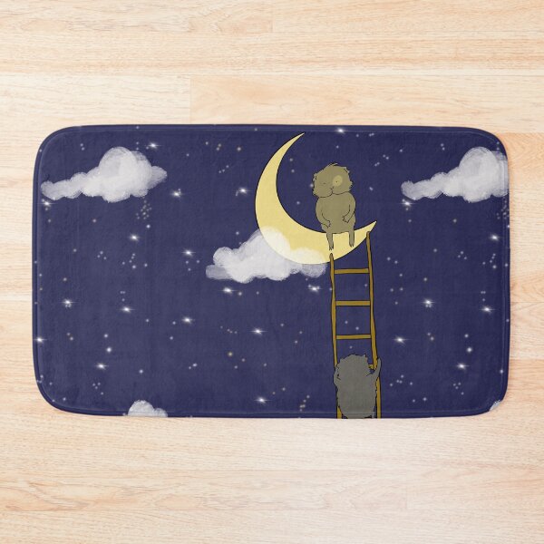 Item preview, Guinea pigs climbing up the moon designed and sold by mondesign26.