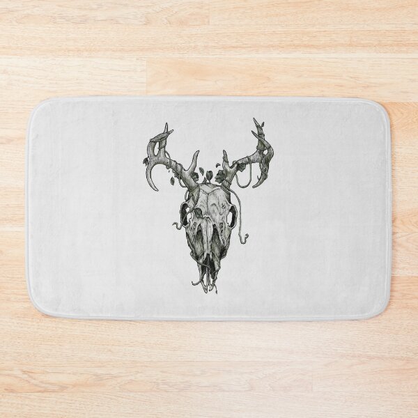 Item preview, Forested Deer Skull designed and sold by Cillian O'Keeffe.
