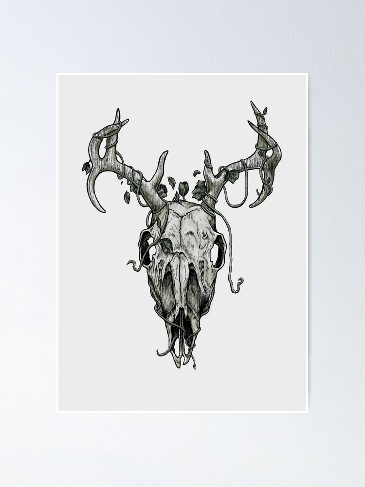 20 Cool Deer Skull Tattoos You'll Adore | Spiritustattoo.com | Schädel,  Eichhörnchen