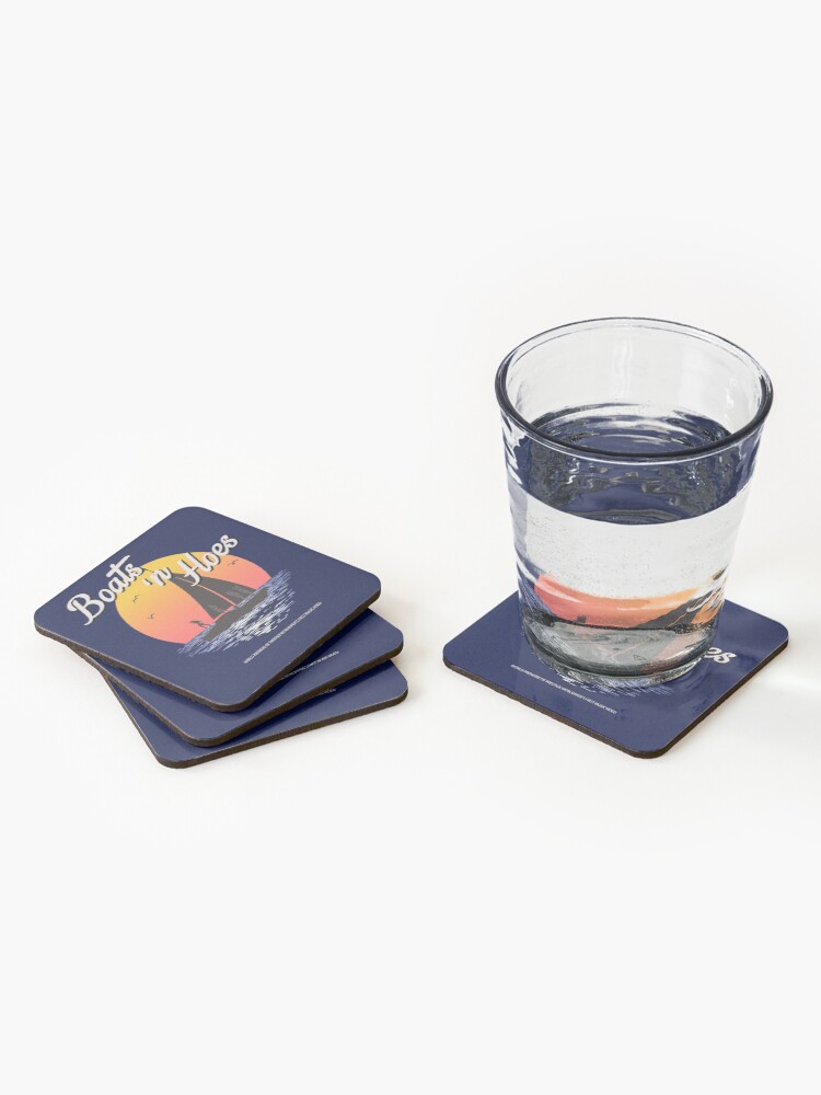 Alternate view of Boats n Hoes, World Premiere Of Prestige Worldwide's First Music Video, Step Brothers - First Word In Entertainment Coasters (Set of 4)