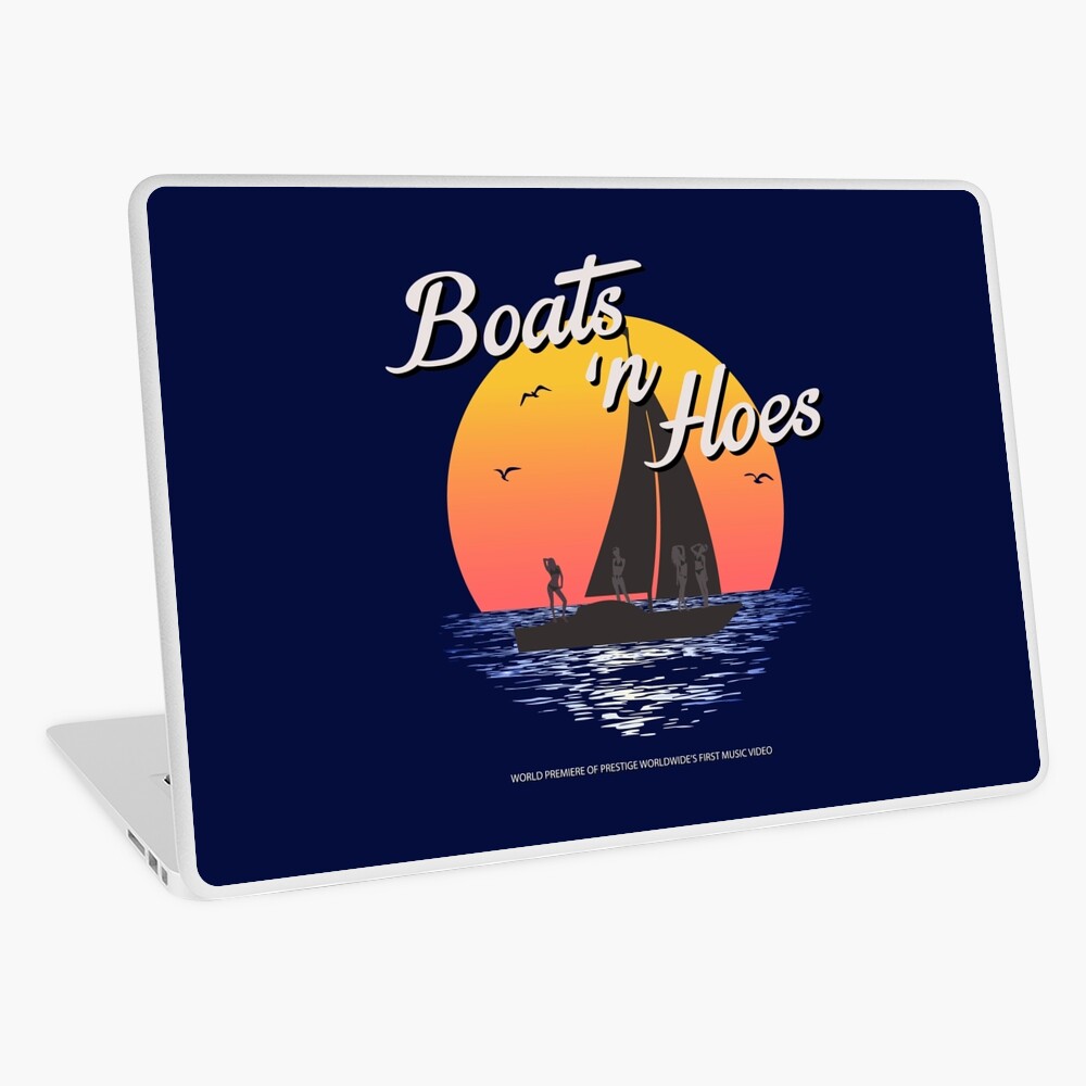 Boats n Hoes, World Premiere Of Prestige Worldwide's First Music Video, Step Brothers - First Word In Entertainment Laptop Skin