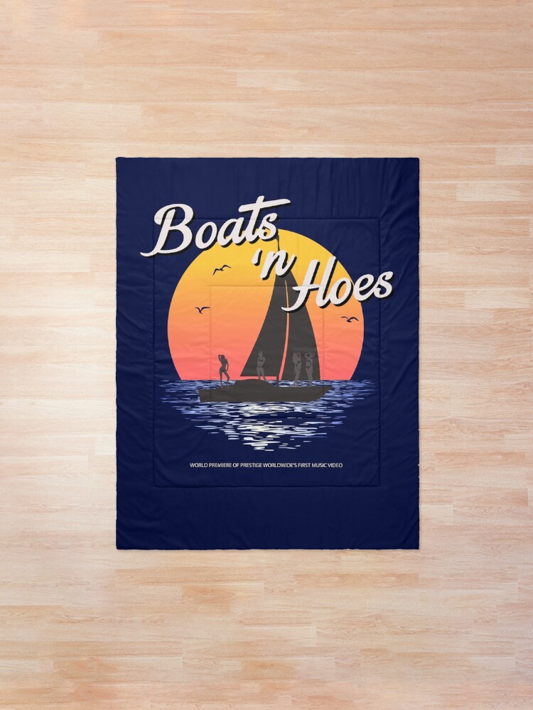 Alternate view of Boats n Hoes, World Premiere Of Prestige Worldwide's First Music Video, Step Brothers - First Word In Entertainment Comforter
